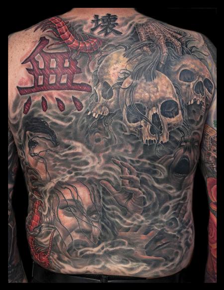Tattoos - back - 127314
